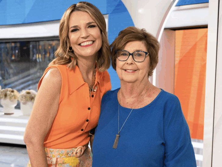 Savannah and Nancy Guthrie during one of Nancy's many guest appearances on the 'Today' show.