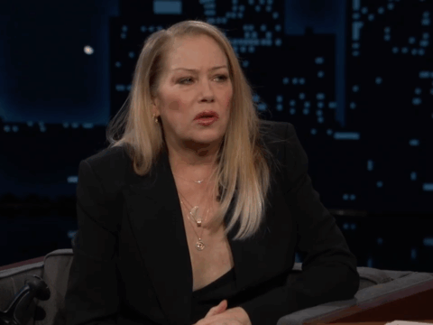 Christina Applegate on Kimmel.