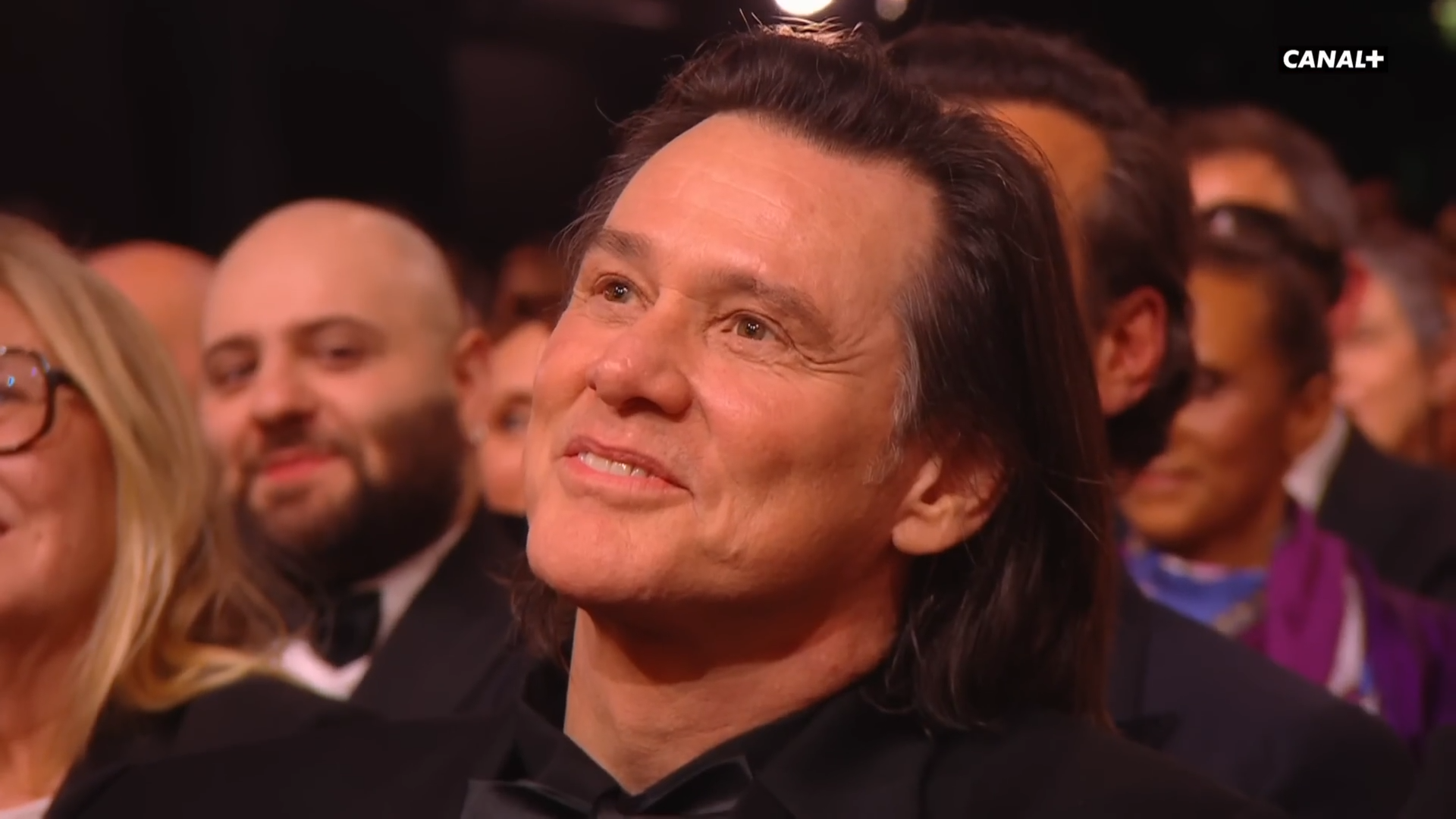 Jim Carrey in the audience.