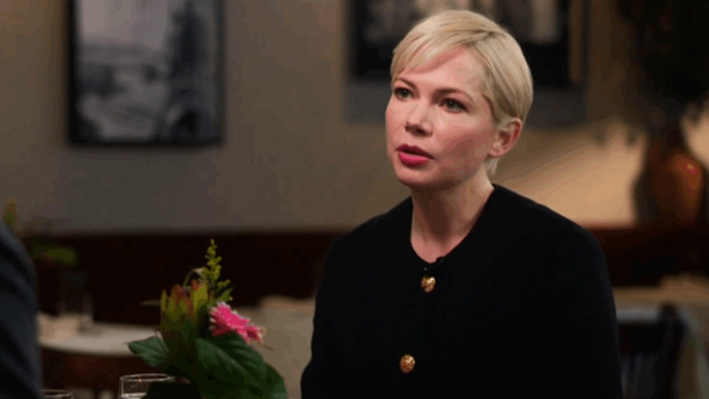 Michelle Williams speaks.