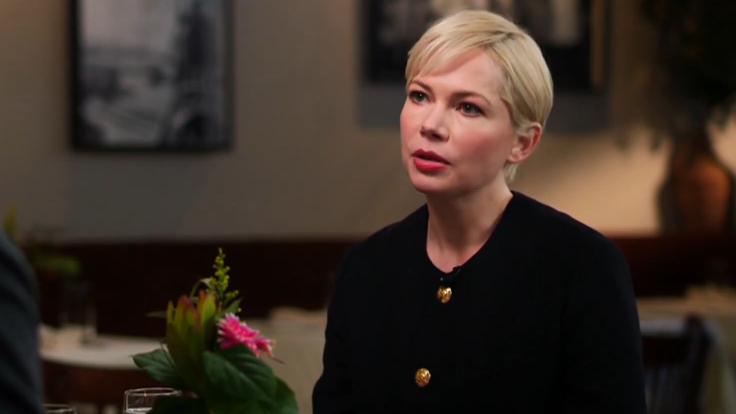 Michelle Williams speaks.