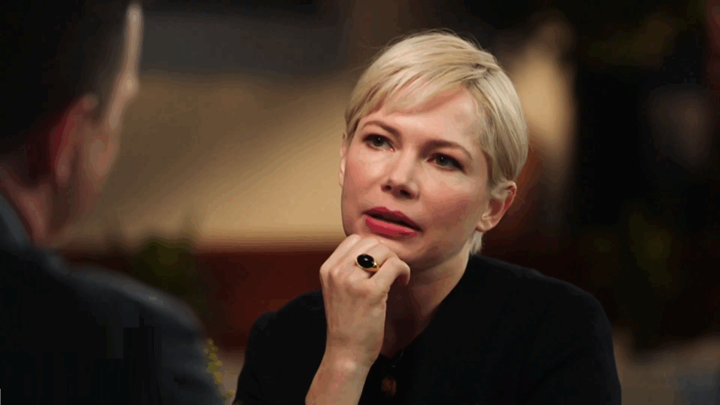 Michelle Williams considers.