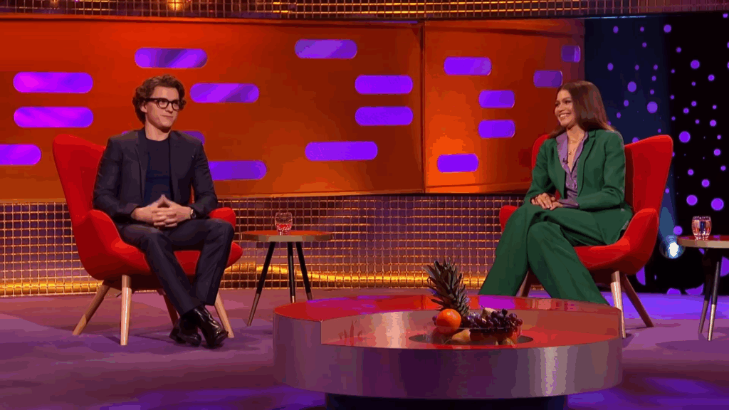 Tom Holland and Zendaya on Graham Norton.