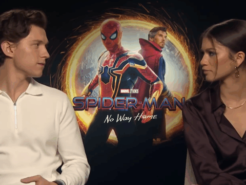 Tom Holland and Zendaya promote Spider-Man: No Way Home.