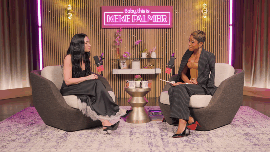 Demi Lovato & Keke Palmer Discuss Men Who 'Exploited' Them 5 Demi Lovato and Keke Palmer in March on 'Baby This Is Keke Palmer'
