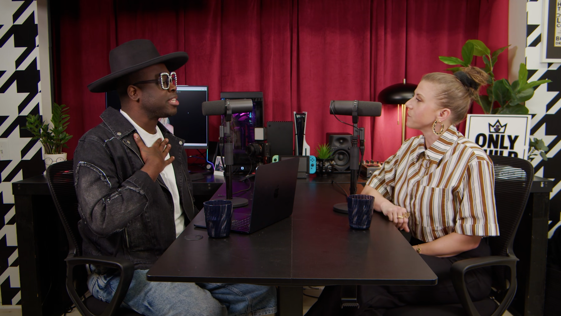 Bob The Drag Queen and Jodie Sweetin.