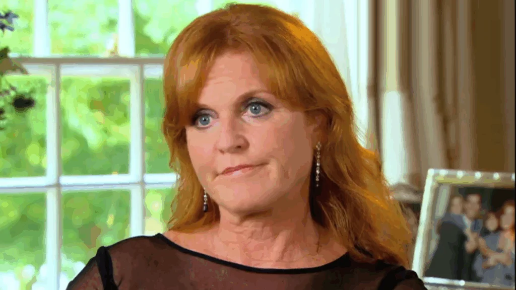 Sarah Ferguson angry on 60 Minutes Australia.