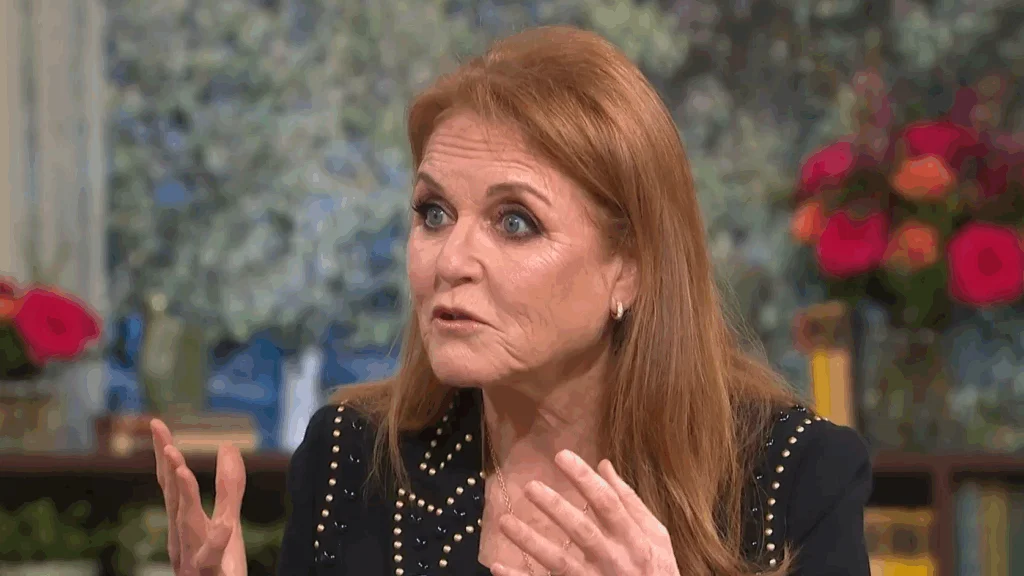 Sarah Ferguson on This Morning.