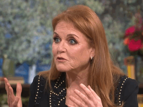Sarah Ferguson on This Morning.