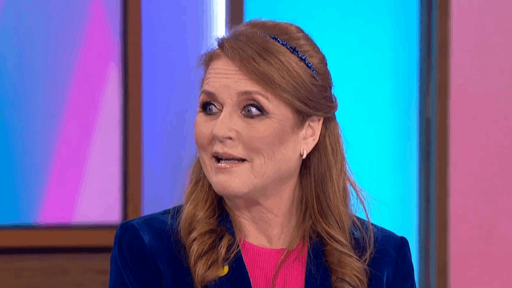 Sarah Ferguson on Loose Women.