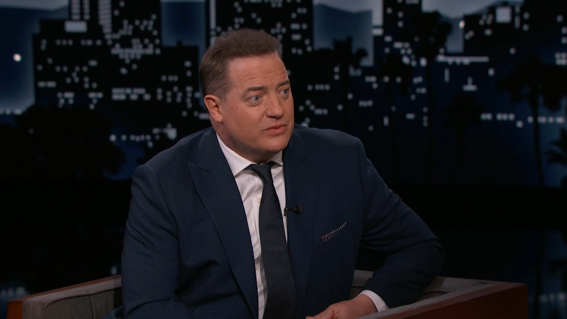 Brendan Fraser on ABC.