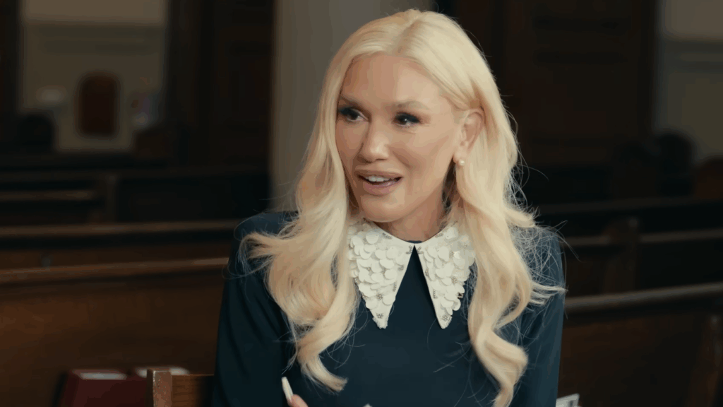 Gwen Stefani habla en el canal de YouTube de Hallow