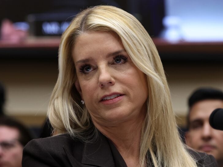Pam Bondi Moved to Military Base After Alleged Threats