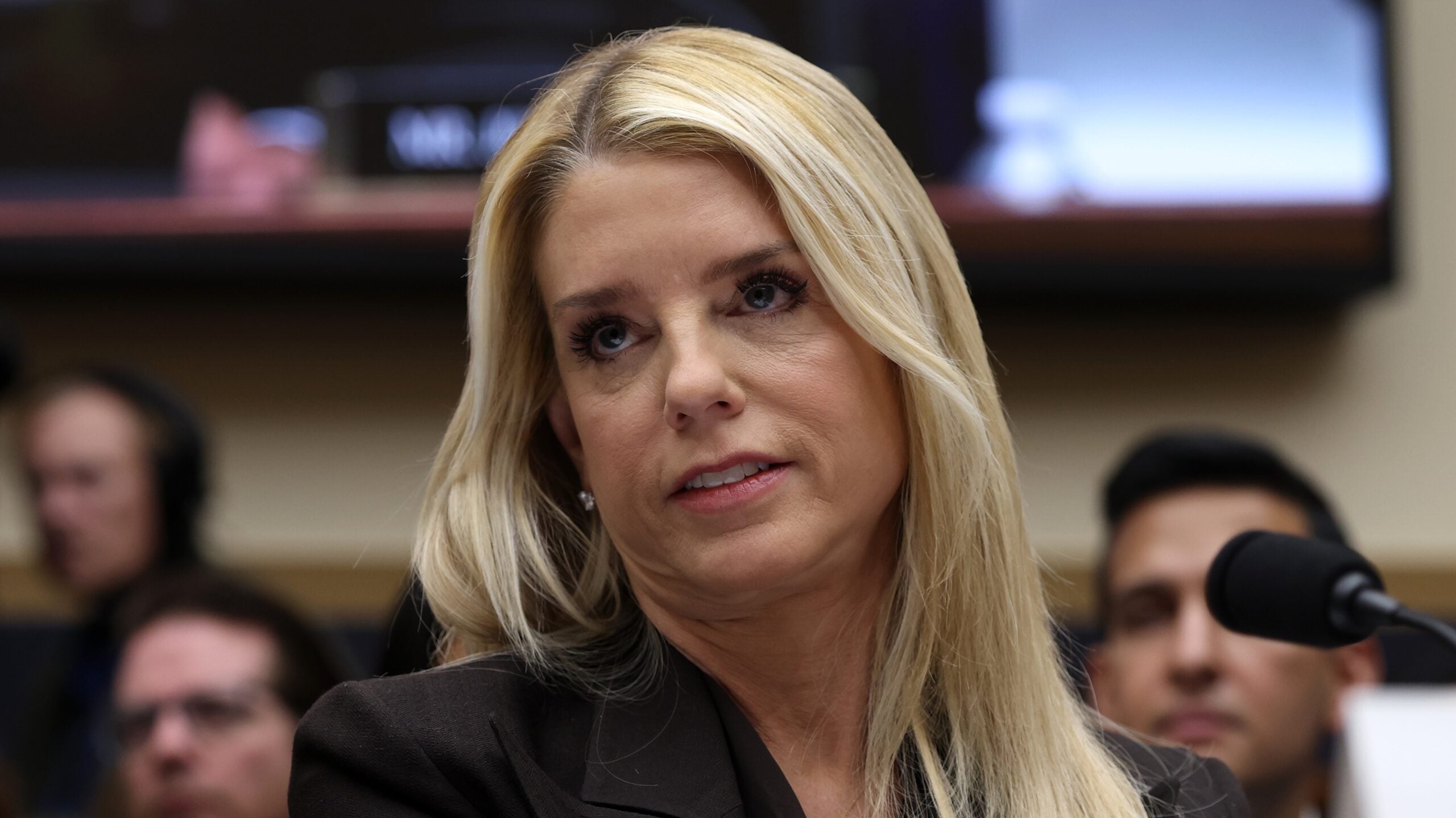Pam Bondi Moved to Military Base After Alleged Threats