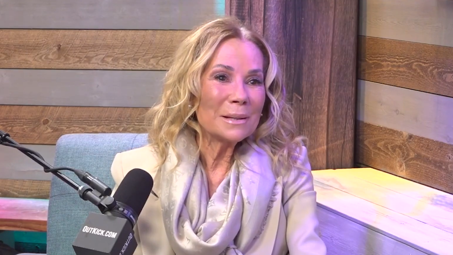 Kathie Lee Gifford gives an interview in March 2026.