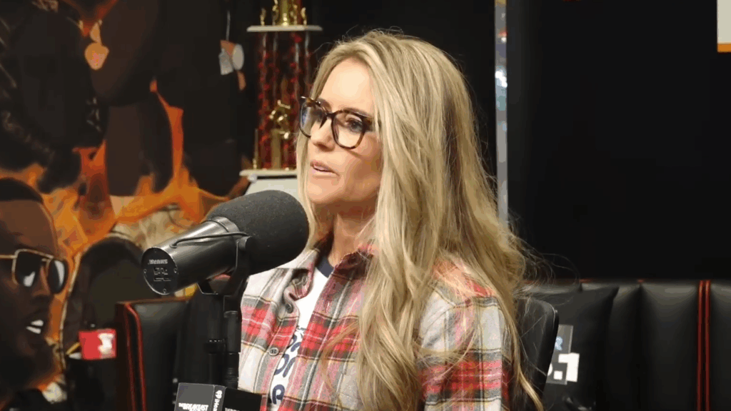 Nicole Curtis on The Breakfast Club.