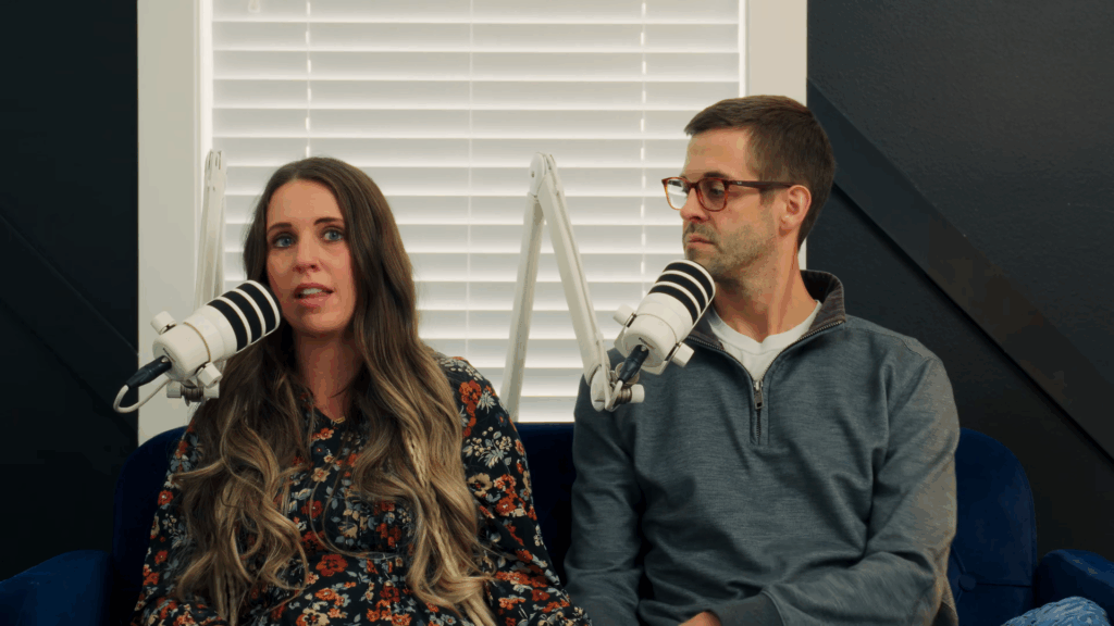 Jill Duggar and Derick Dillard in March 2026.