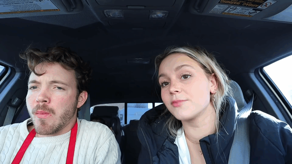 Mikayla Matthews and husband Jace Terry when she was 20.