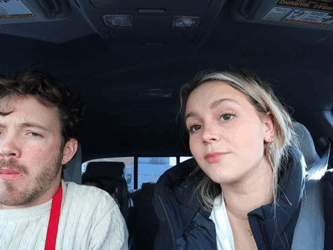 Mikayla Matthews and husband Jace Terry when she was 20.