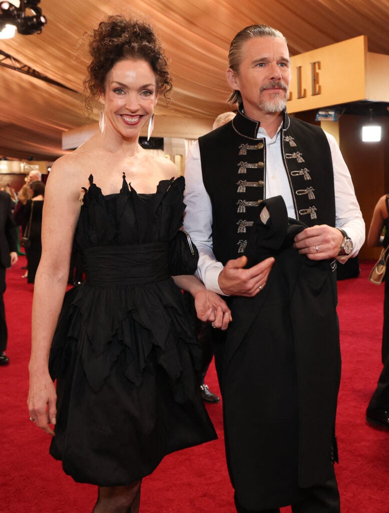 Ethan Hawke and wife Ryan Hawke in March 2026.