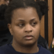 Aliyah Henderson in the courtroom.
