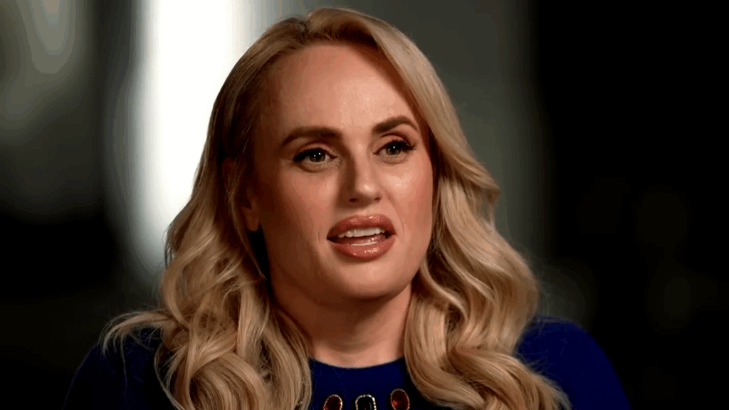 Rebel Wilson on 60 Minutes Australia.
