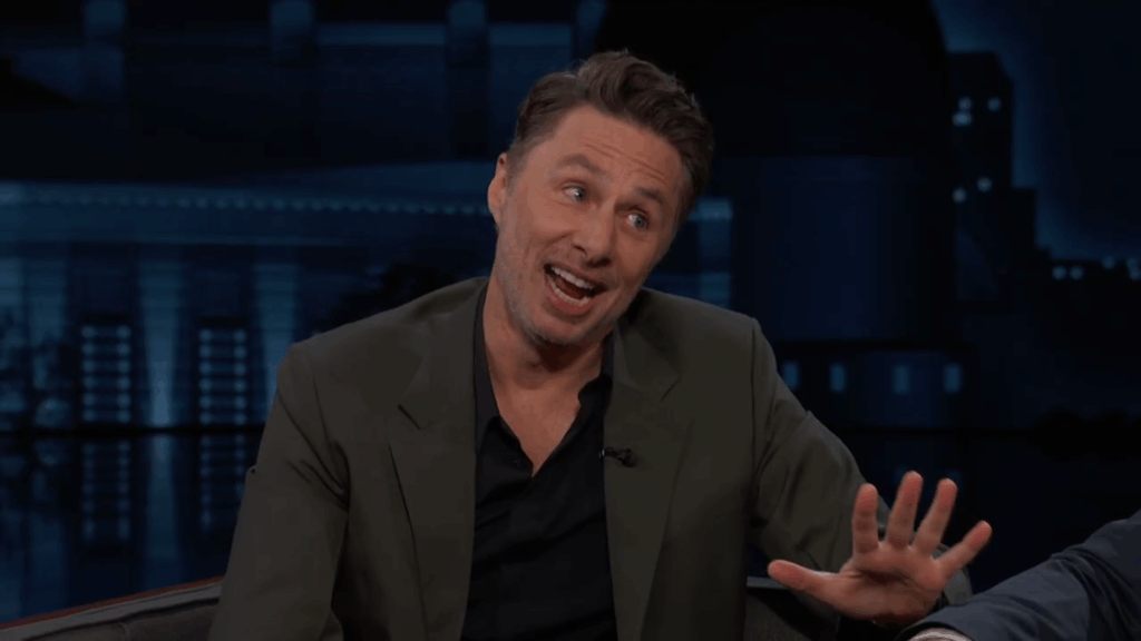 Zach Braff on Seth Meyers.