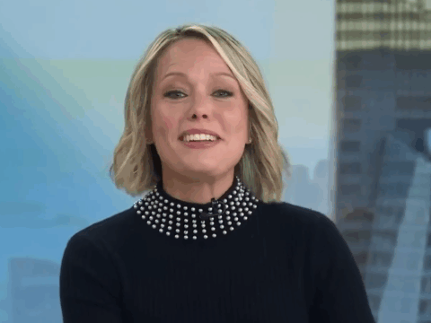 Dylan Dreyer on the Today show.