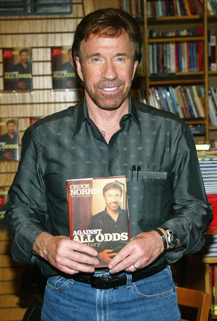 Chuck Norris in 2004.
