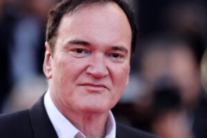 Quentin Tarantino attends the "Elemental" screening and closing ceremony red carpet during the 76th annual Cannes film festival at Palais des Festivals on May 27, 2023 in Cannes, France.