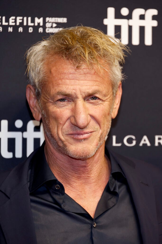 Sean Penn attends the "Daddio" premiere during the 2023 Toronto International Film Festival at TIFF Bell Lightbox on September 10, 2023 in Toronto, Ontario. 