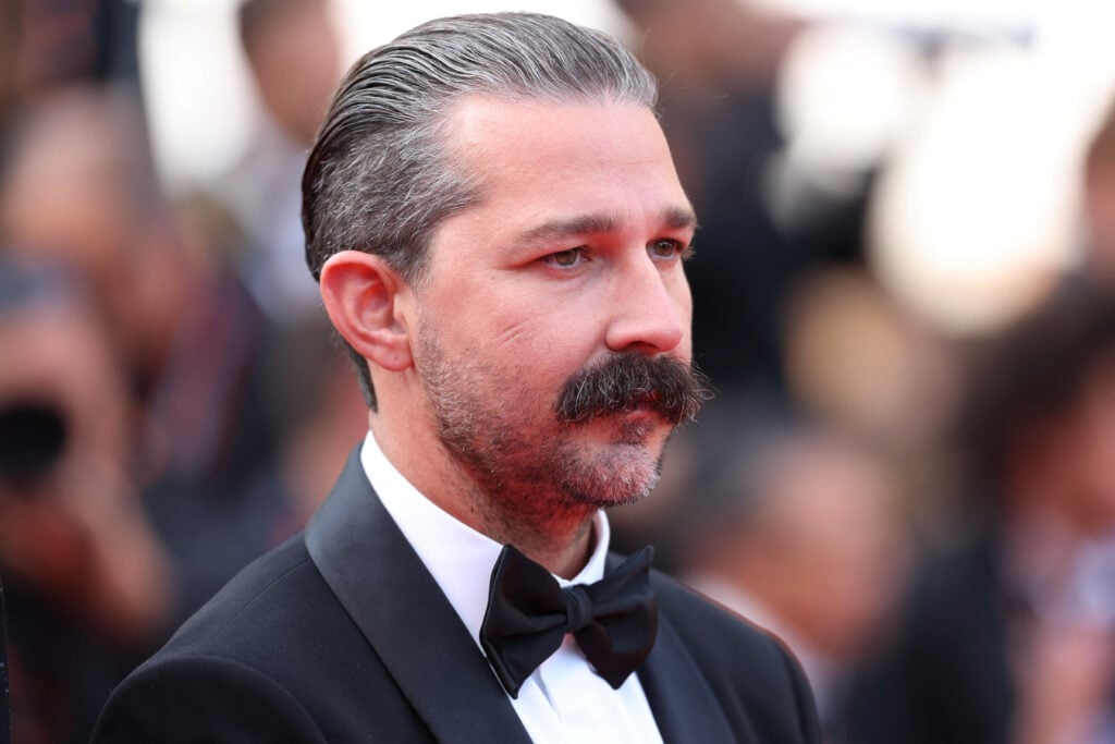 US actor Shia LaBeouf arrives for the screening of the film "The Phoenician Scheme" at the 78th edition of the Cannes Film Festival in Cannes, southern France, on May 18, 2025. (Photo by Sameer AL-DOUMY / AFP) (Photo by SAMEER AL-DOUMY/AFP via Getty Images)