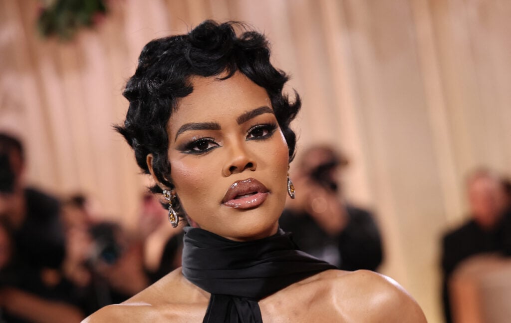 Teyana Taylor attends the 83rd annual Golden Globe Awards at the Beverly Hilton hotel in Beverly Hills, California, on January 11, 2026. 