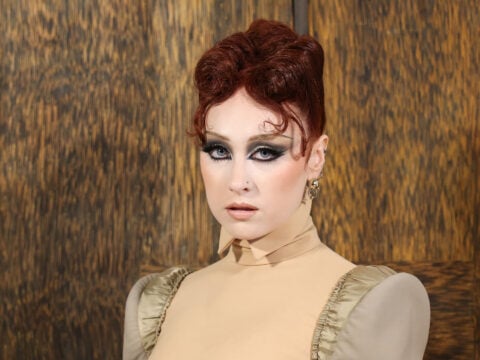 Chappell Roan attends the Mugler Womenswear Fall/Winter 2026-2027 show as part of Paris Fashion Week on March 06, 2026 in Paris, France.