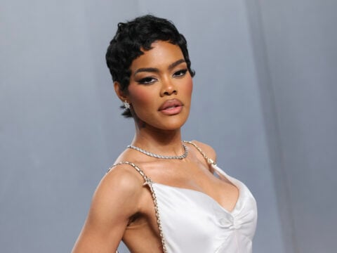 Teyana Taylor attends the Vanity Fair Oscar Party at the Los Angeles County Museum of Art (LACMA) in Los Angeles on March 15, 2026.