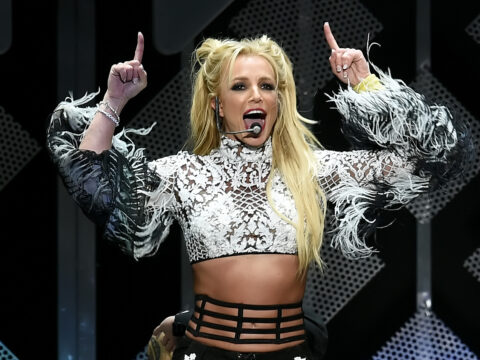 Singer Britney Spears performs onstage during 102.7 KIIS FM's Jingle Ball 2016 presented by Capital One at Staples Center on December 2, 2016 in Los Angeles, California.