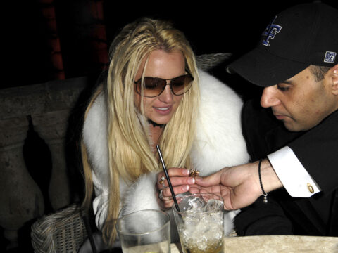 Britney Spears celebrates her birthday inside The ScandinavianStyle Mansion December 1, 2007 in Bel Air, California.