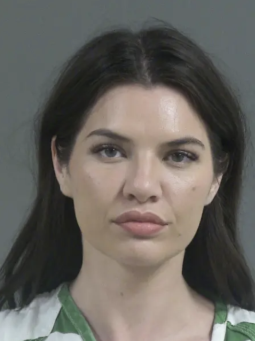 The mug shot from Grace Lilly's most recent arrest.