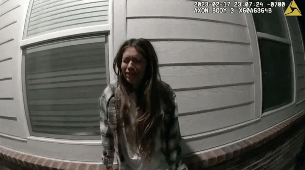 Bodycam footage from Taylor Frankie Paul's arrest shows her very intoxicated and upset.