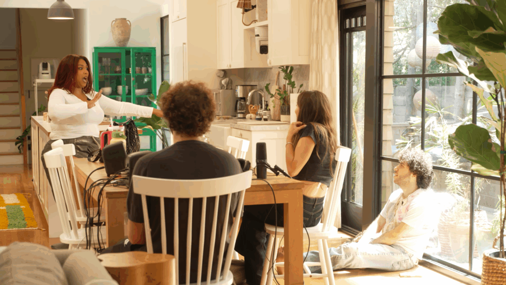 Lizzo, Benny Blanco, Lil Dicky, and Kristin Batalucco.