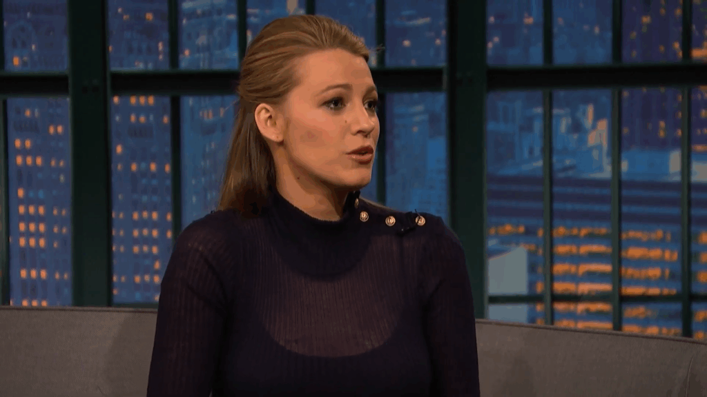 Blake Lively on Seth Meyers
