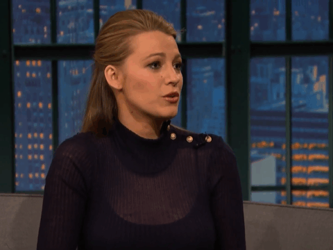 Blake Lively on Seth Meyers