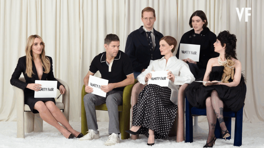 Chloe Fineman, Mikey Day, Sarah Sherman, Ashley Padilla, Jane Wickline, and James Austin Johnson