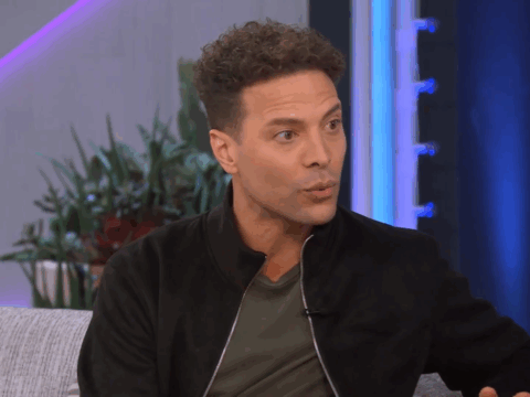 Justin Guarini on the Kelly Clarkson show.