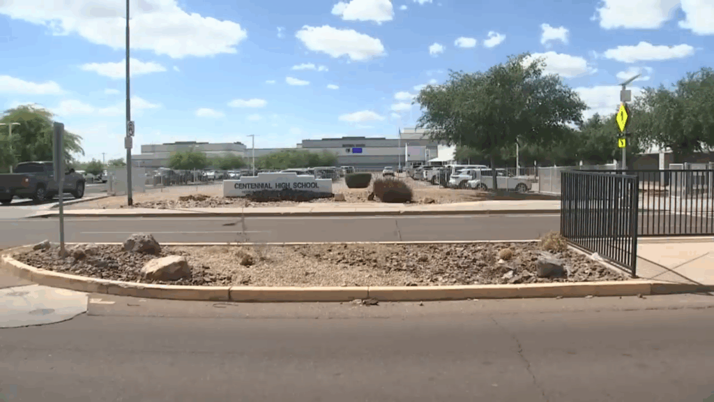 Centennial High School in Peoria.