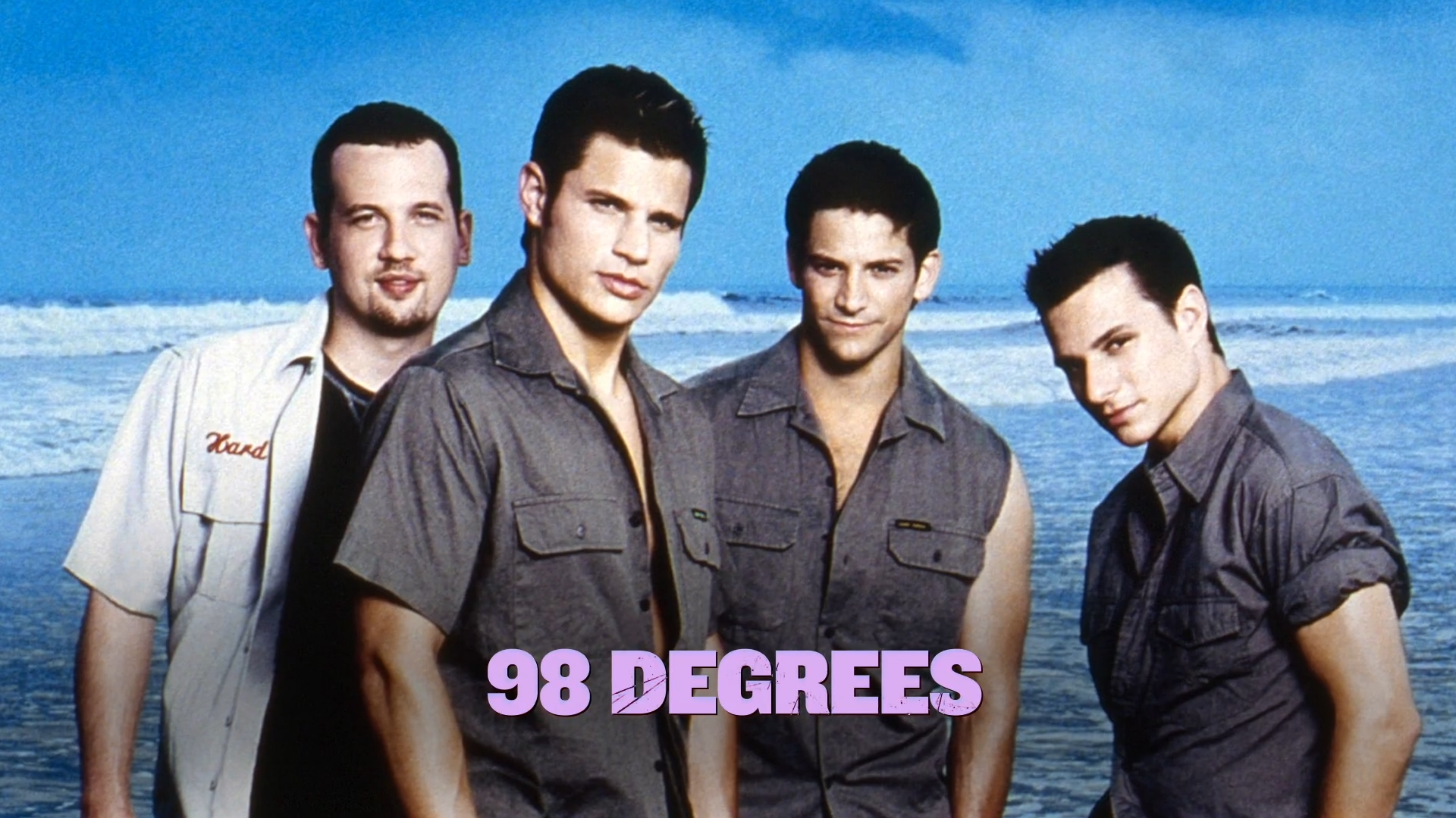 Nick Lachey, Jeff Timmons, Justin Jeffrey, and Drew Lachey.