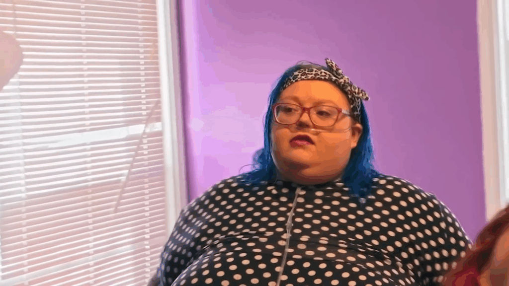 Dolly Martinez begins her morning routine.