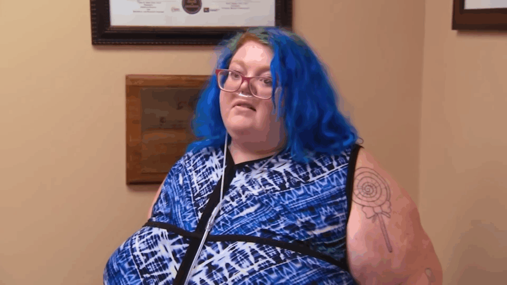 Dolly Martinez at the doctor's office.