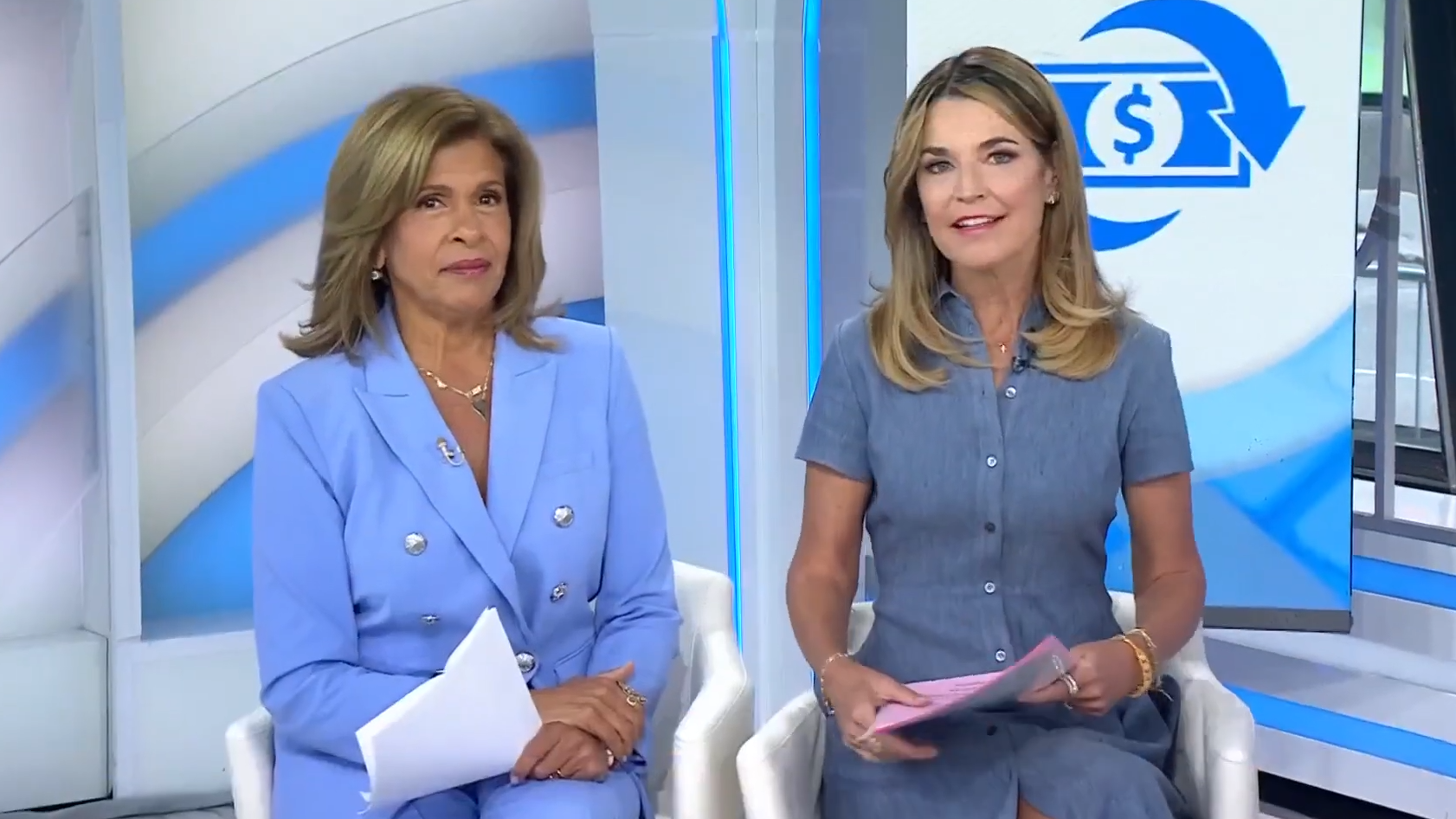 Savannah Guthrie en Hoda Kotb herenigen zich in ‘The Today Show’