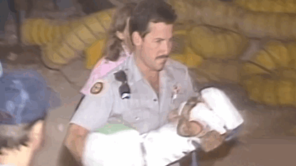 The rescue of baby Jessica.